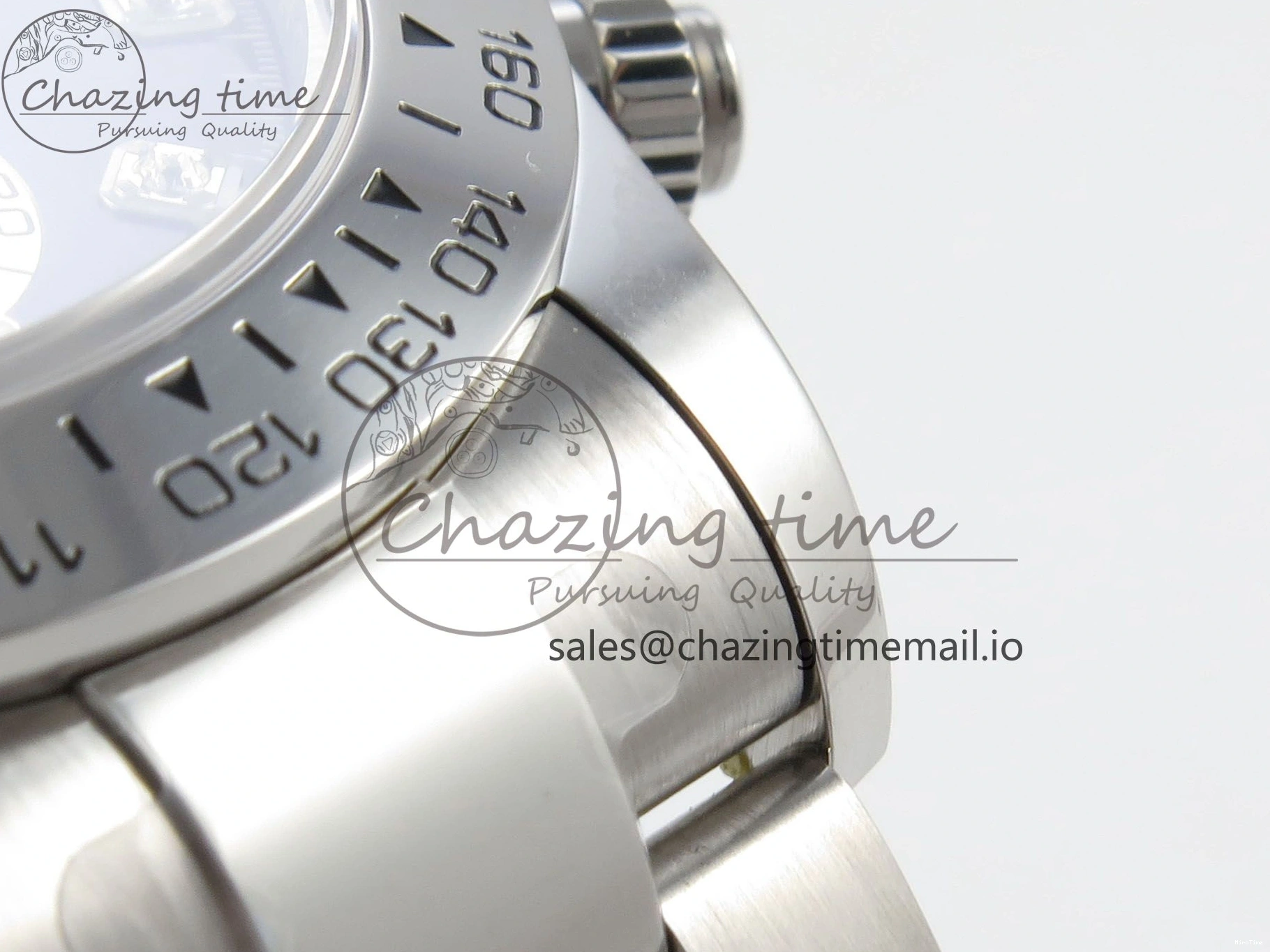 MiroTime 0327 Tailored Daytona 126509 Clean 1:1 Best Edition Black SS Dial on SS Bracelet Super Clone DD 255